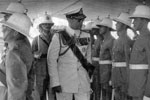King Paul of the Hellenes inspection in Athens, Greece in September, 1950. One of Alan Goodwin's photos, submitted by his grandson, Steve McAllister.