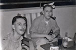 Peter Hartell and Bill Hartland in 1957. Photo kindly supplied by Bill Hartland