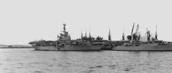 HMS Albion and HMS Lynx