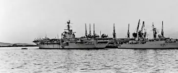 HMS Albion and HMS Lynx