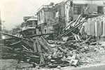 The devastation in Port Louis, Mauritius