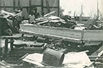 The devastation on Mauritius