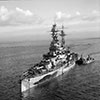 HMS Resolution during WWII. Resolution was used as part of HMS Shrapnel training establishment. Photo: Imperial War Museums FL18214