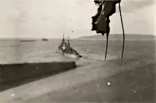 Photo from Lindsay Cuming's time on HMS Gambia. Photo from his grandson, Shane Scott