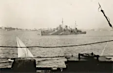 Photo from Lindsay Cuming's time on HMS Gambia. Photo from his grandson, Shane Scott