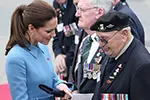 Bill Sterritt meeting the Duchess of Cambridge in 2014